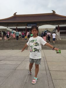 参观南京博物馆