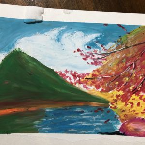 画画